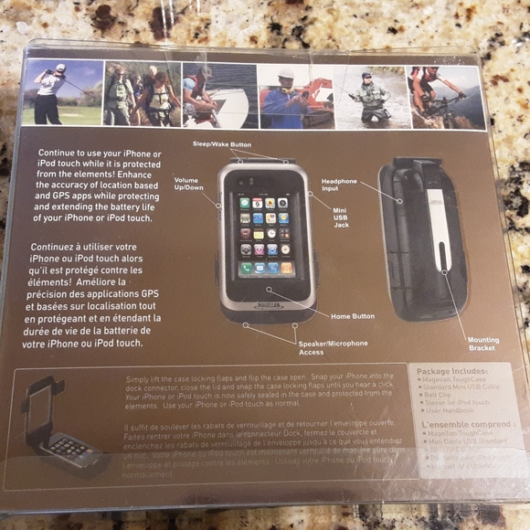 MAGELLAN TOUGH CASE, NEW IN BOX, WITHOUT TAGS FOR iPOD & iPHONE; - Picture 6 of 14